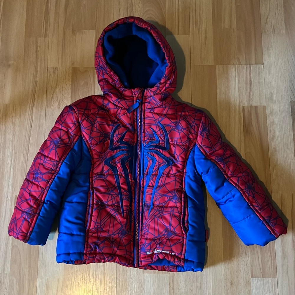 4T children’s Spider-Man  winter coat
